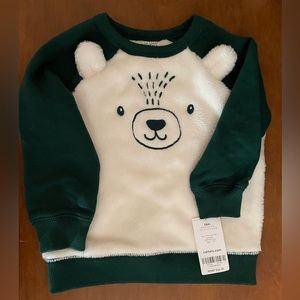 NWT Carters Fuzzy Sweater Size 18 Months!!